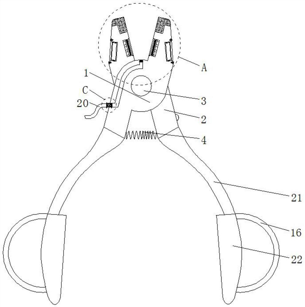 A kind of multifunctional orthodontic auxiliary forceps and orthodontic device