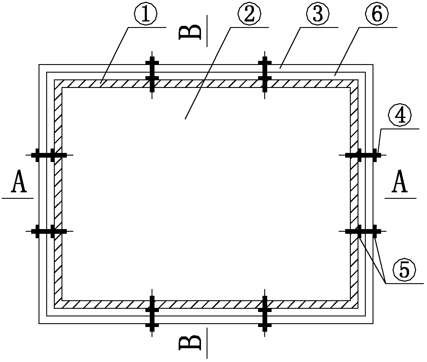 Concrete-filled steel tube column provided with soft steel bushing and embedded with high-tenacity material and manufacturing method thereof