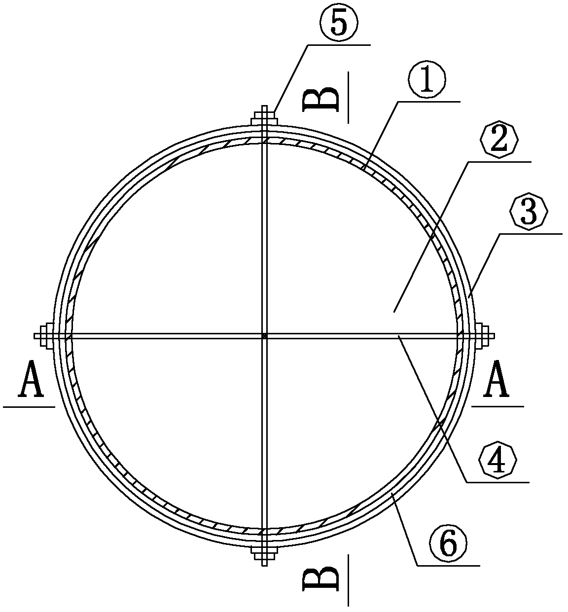 Concrete-filled steel tube column provided with soft steel bushing and embedded with high-tenacity material and manufacturing method thereof