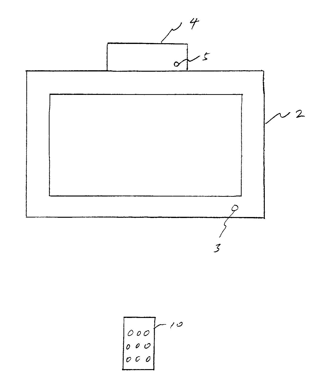 Remote control with the fingerprint recognition capability