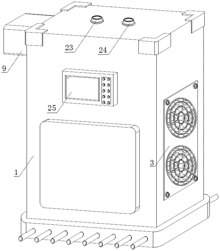 Air conditioner fresh air control system and method facilitating adjustment of fresh air volume strength