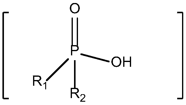 Organic phosphide flame retardant as well as preparation and application thereof