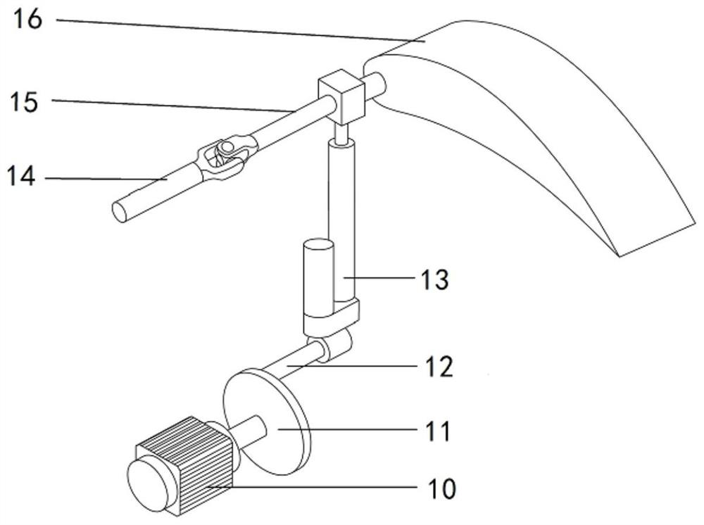 Hybrid energy-saving four-wing flapping wing aircraft with auxiliary lifting device