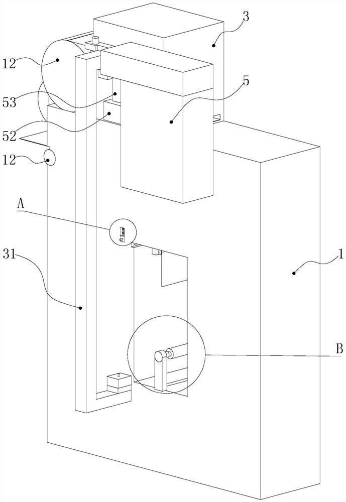 Cloth drying device for a rotary screen printing machine