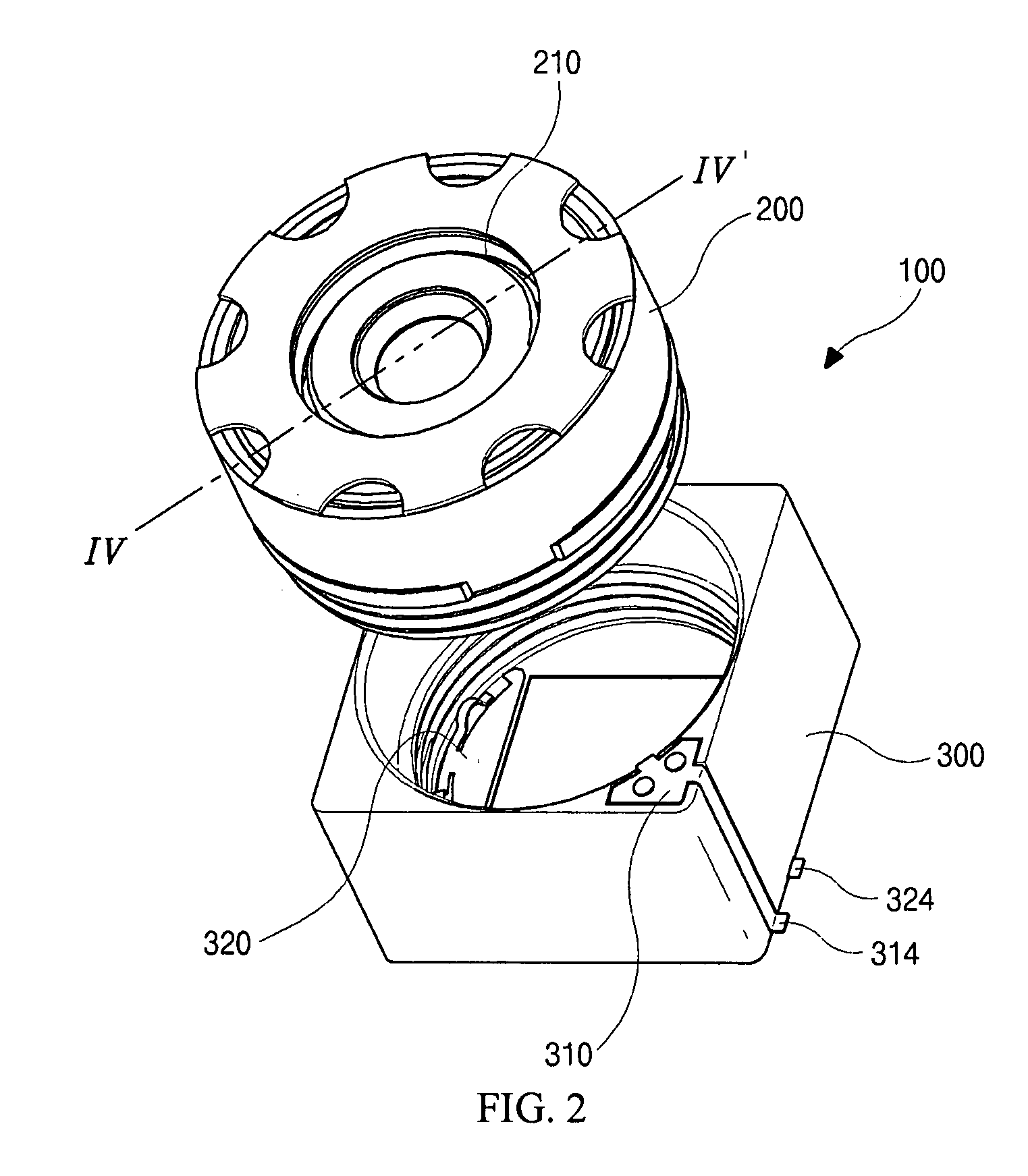 Lens assembly with actuating means and auto-focus controlling apparatus having the same