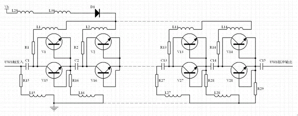 Ultra-narrow pulse generation device combined feeding device and method