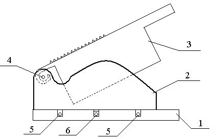 Purely mechanical fish killing device