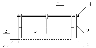 Purely mechanical fish killing device