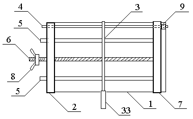 Purely mechanical fish killing device