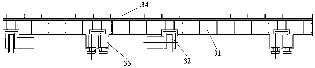 A large-scale wind tunnel nozzle test section integrated device