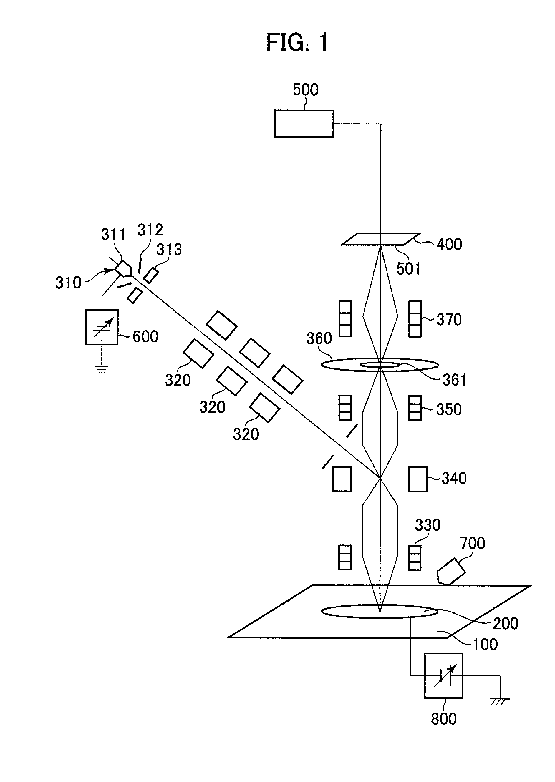 Electro-optical inspection apparatus and method with dust or particle collection function