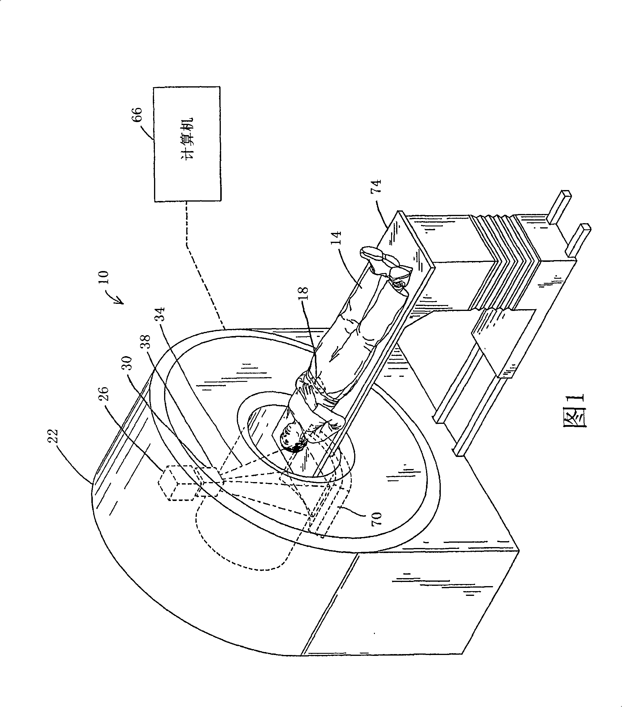 Method and apparatus for modulating a radiation beam