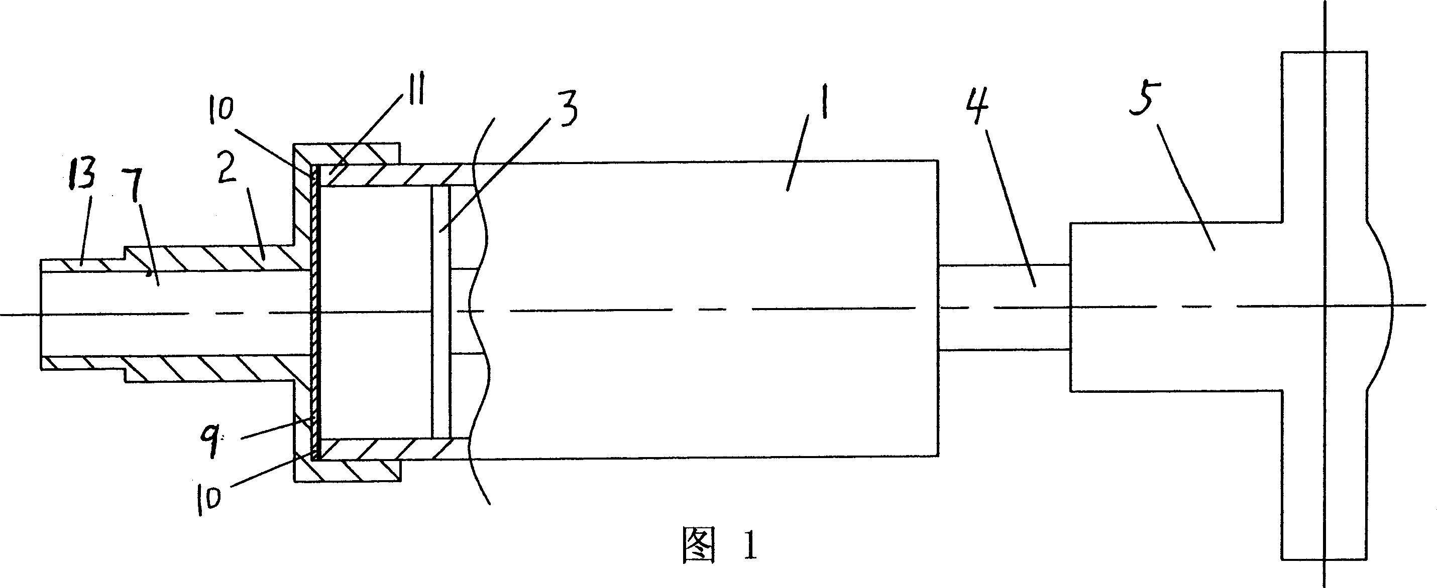 Air extraction cylinder