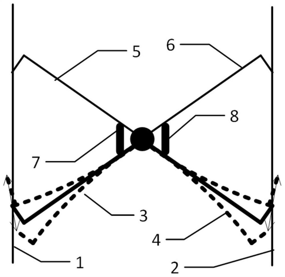 X-type structure resonant piezoelectric actuator capable of being bidirectionally driven and actuation method thereof