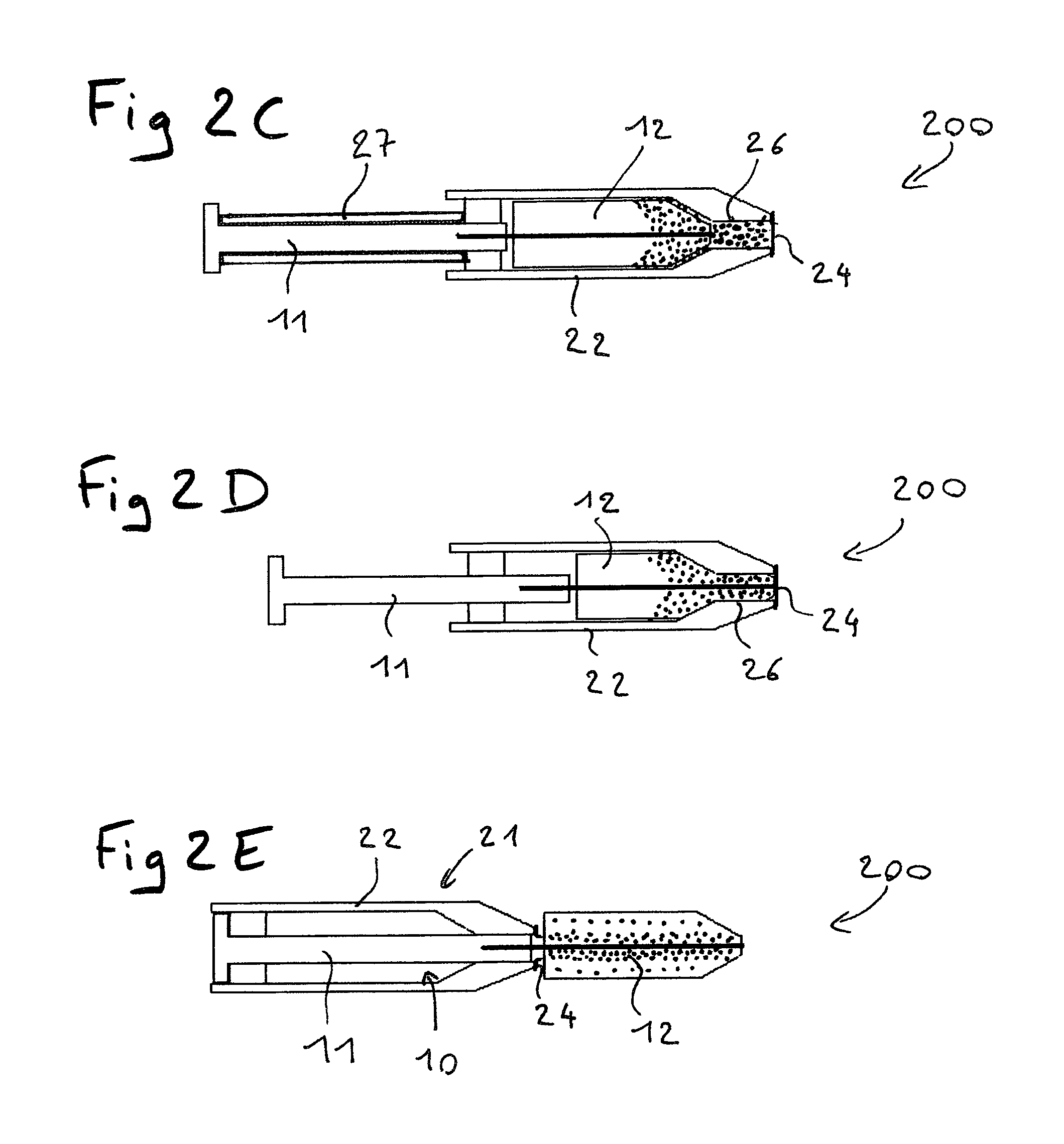 Sample dispenser applicator for mascara