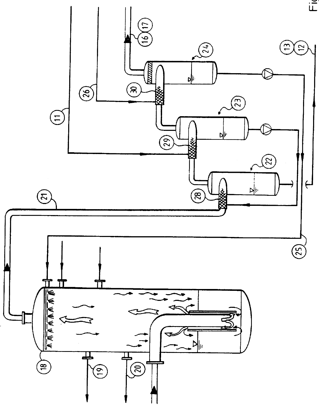 Process for recovering chemicals and energy from cellulose spent liquor using multiple gasifiers