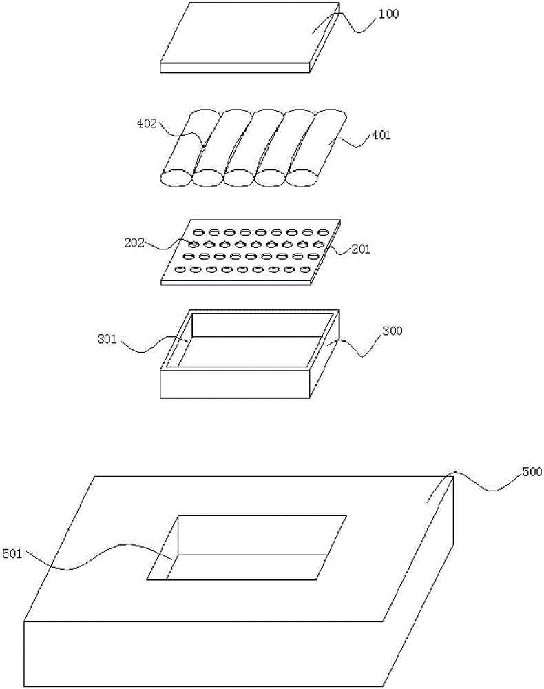 Catheterization nursing device and mattress using catheterization nursing device