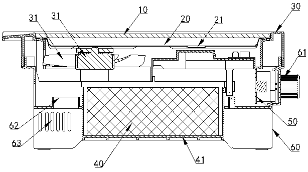 Novel electric baking tray