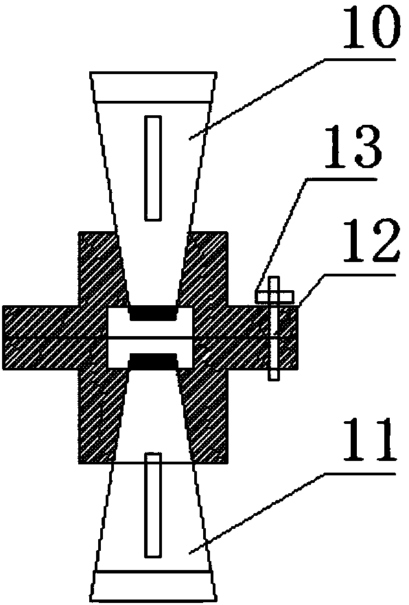 Special transmission apparatus for agitator