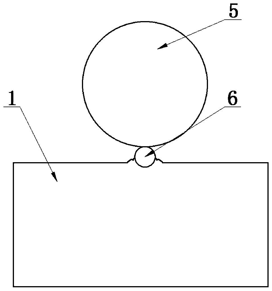 Coated type metal workpiece surface strengthening grinding processing method and device