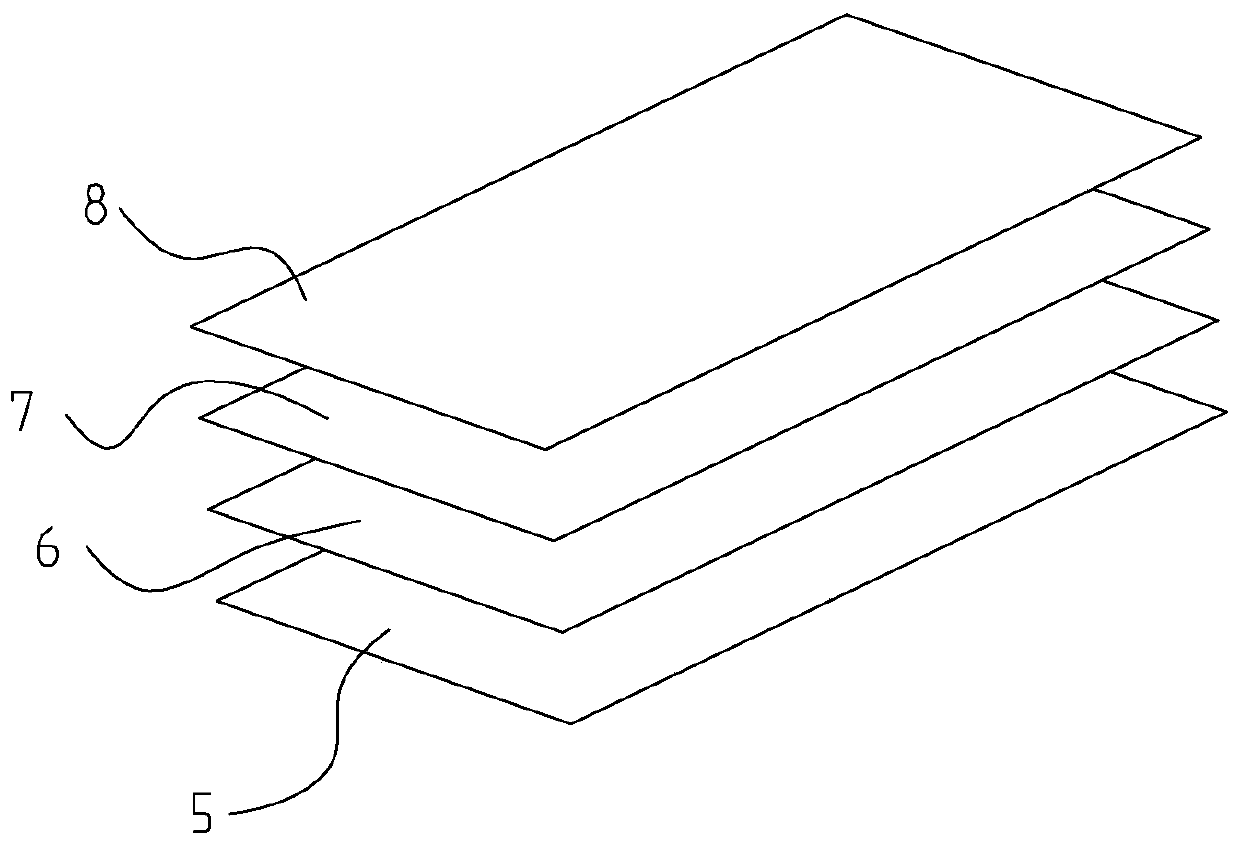 Heat insulation PVC wallboard and production process thereof