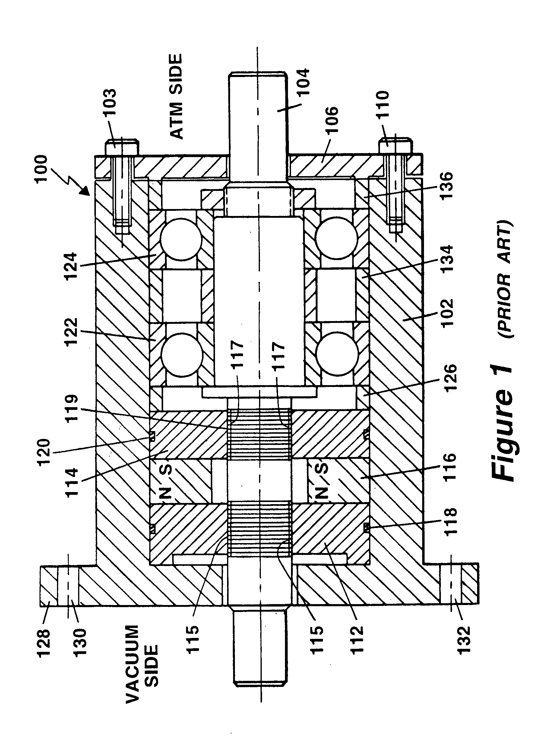 Ultra high vacuum ferrofluidic seals and method of manufacture