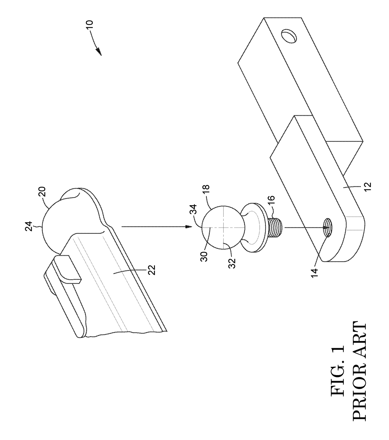 Safety device for a trailer hitch and combination thereof