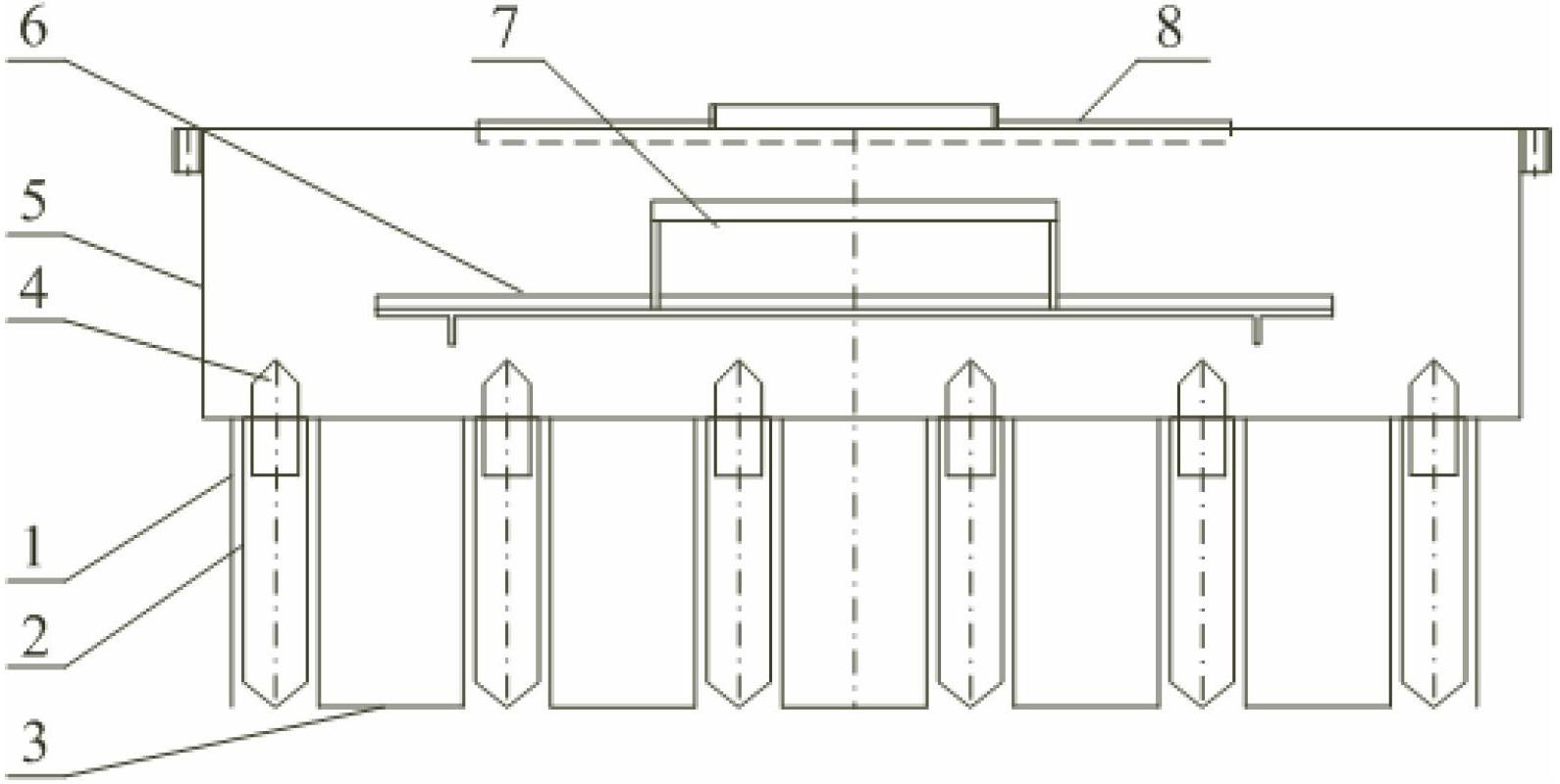 Tank-tank type liquid distributor