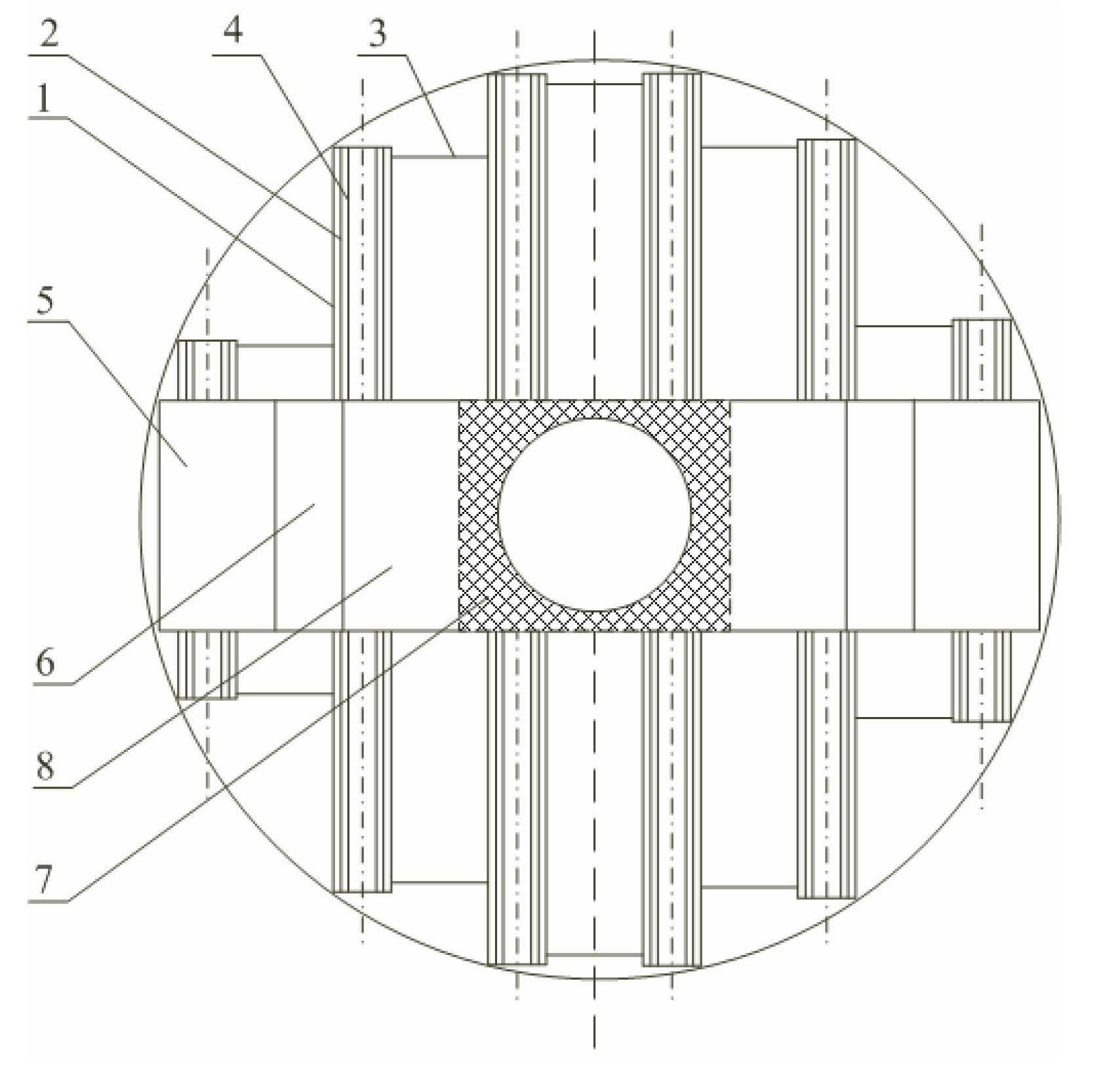 Tank-tank type liquid distributor