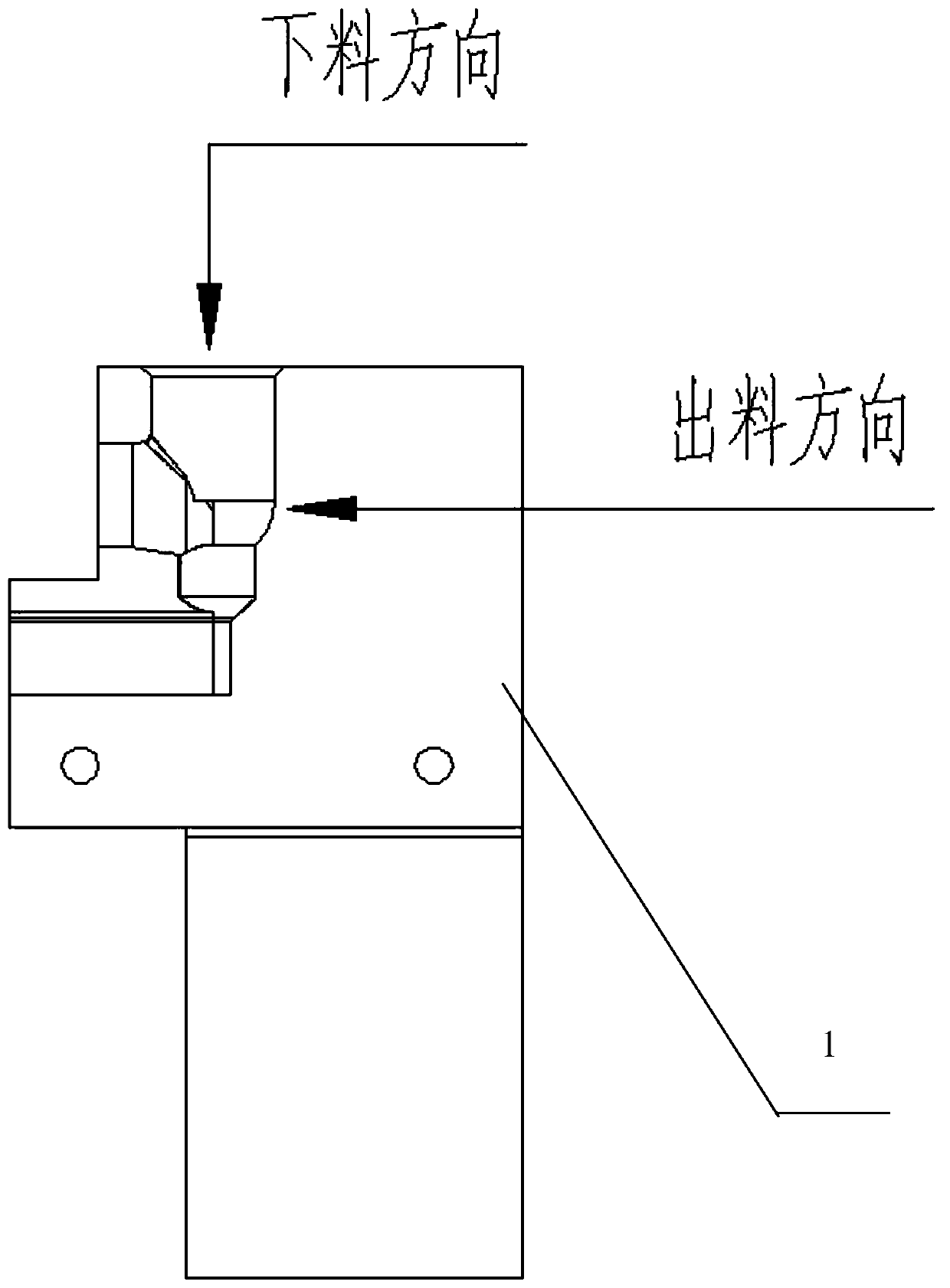 Automatic rubbing ball feeding device