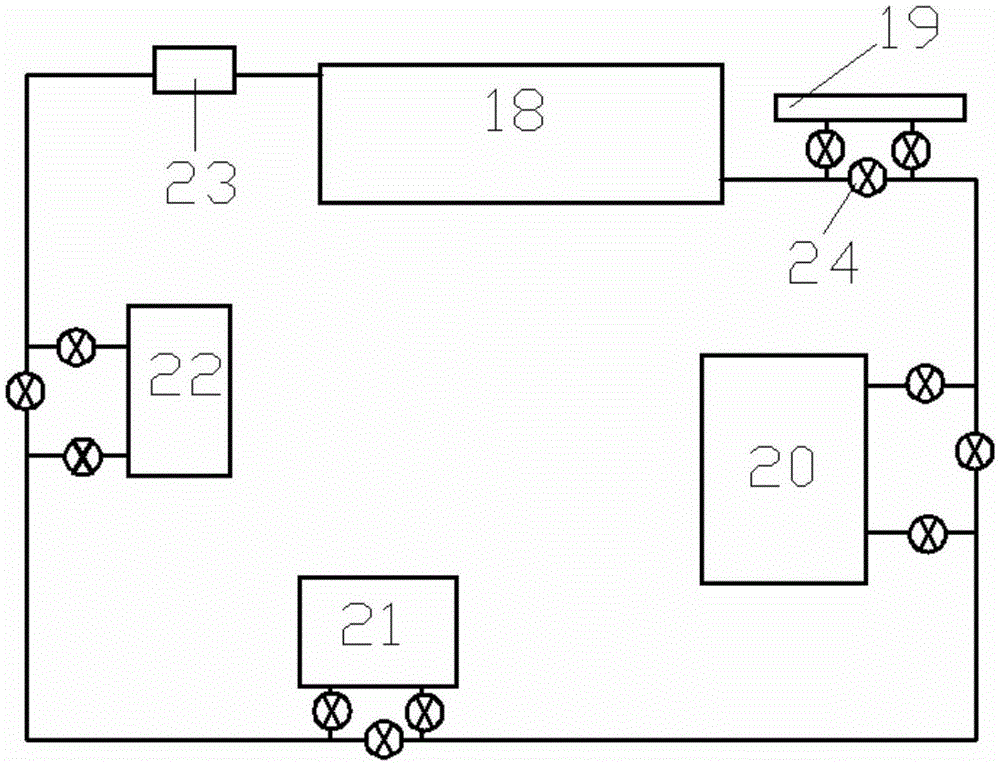 A solar hot water utilization system with automatic control and automatic heating