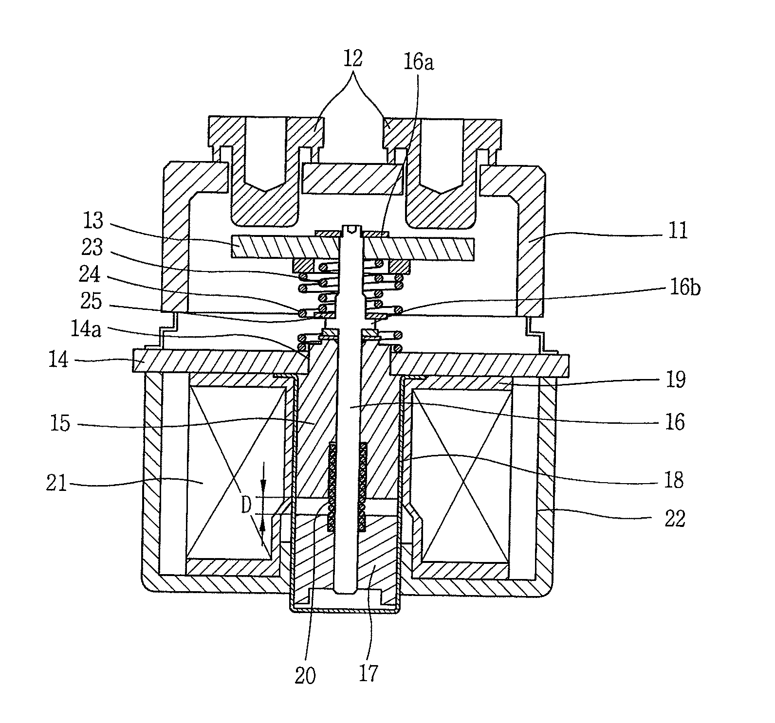 Sealed cased magnetic switch