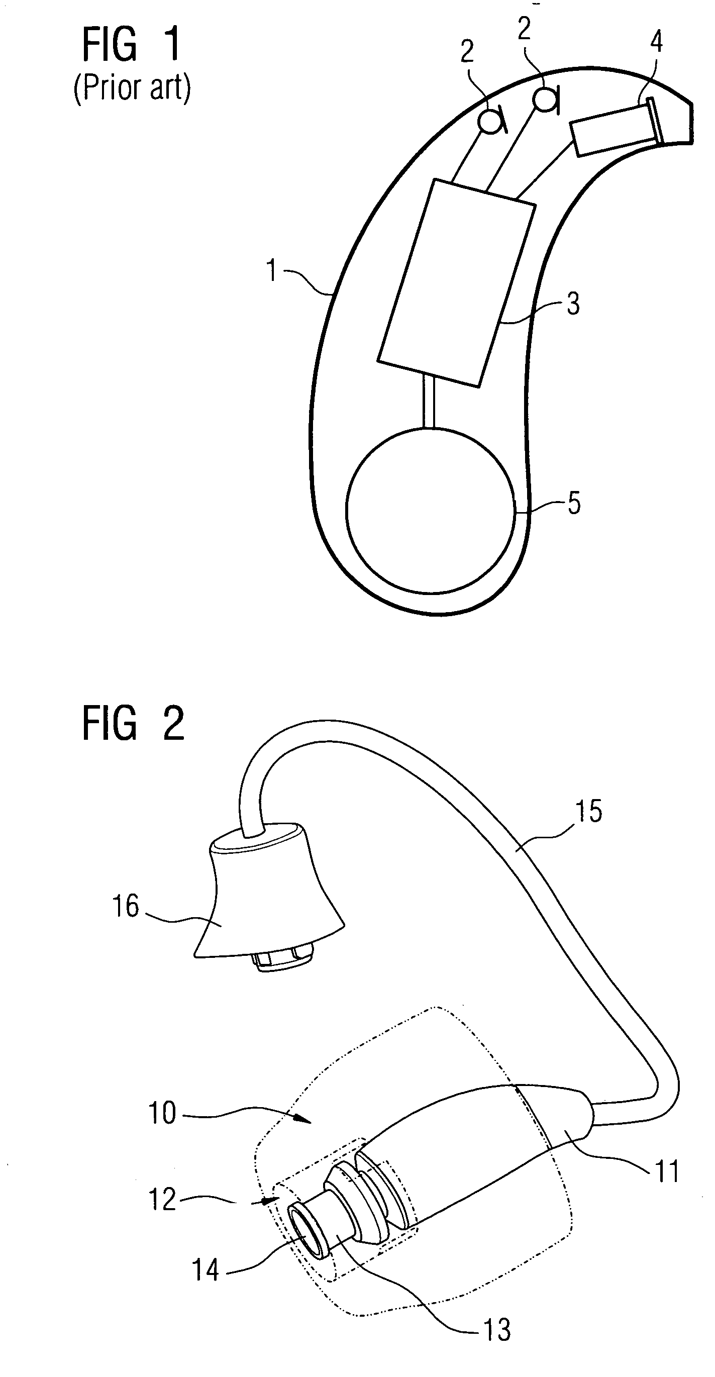 Ear modld with adapter seal