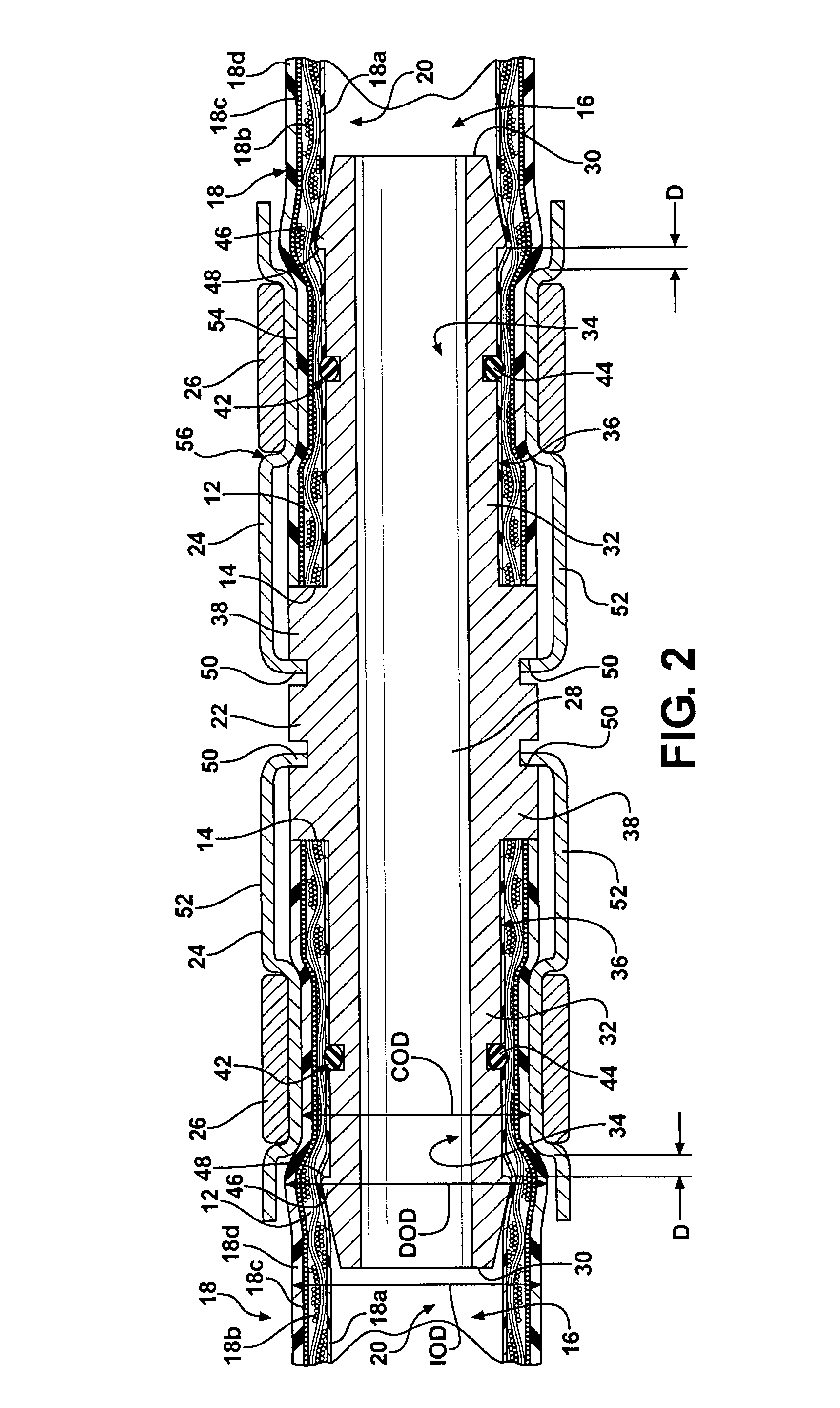 Coupling assembly for connection to a hose