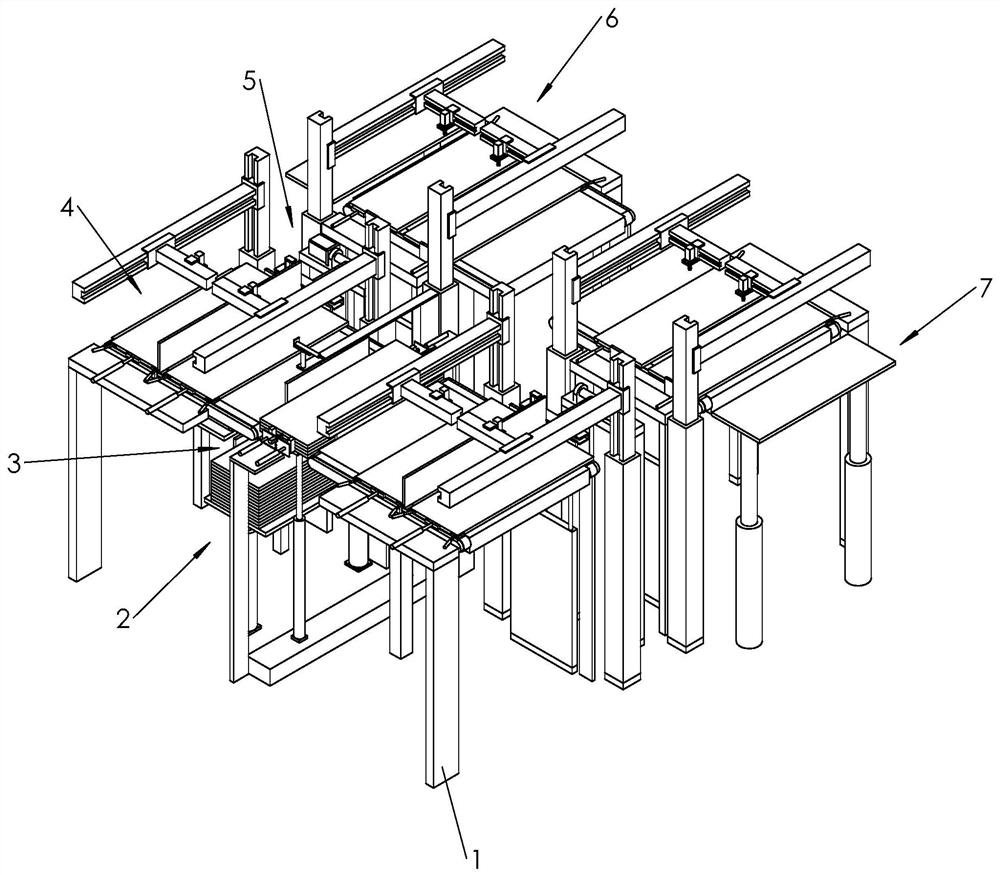 Plate material hole punching device