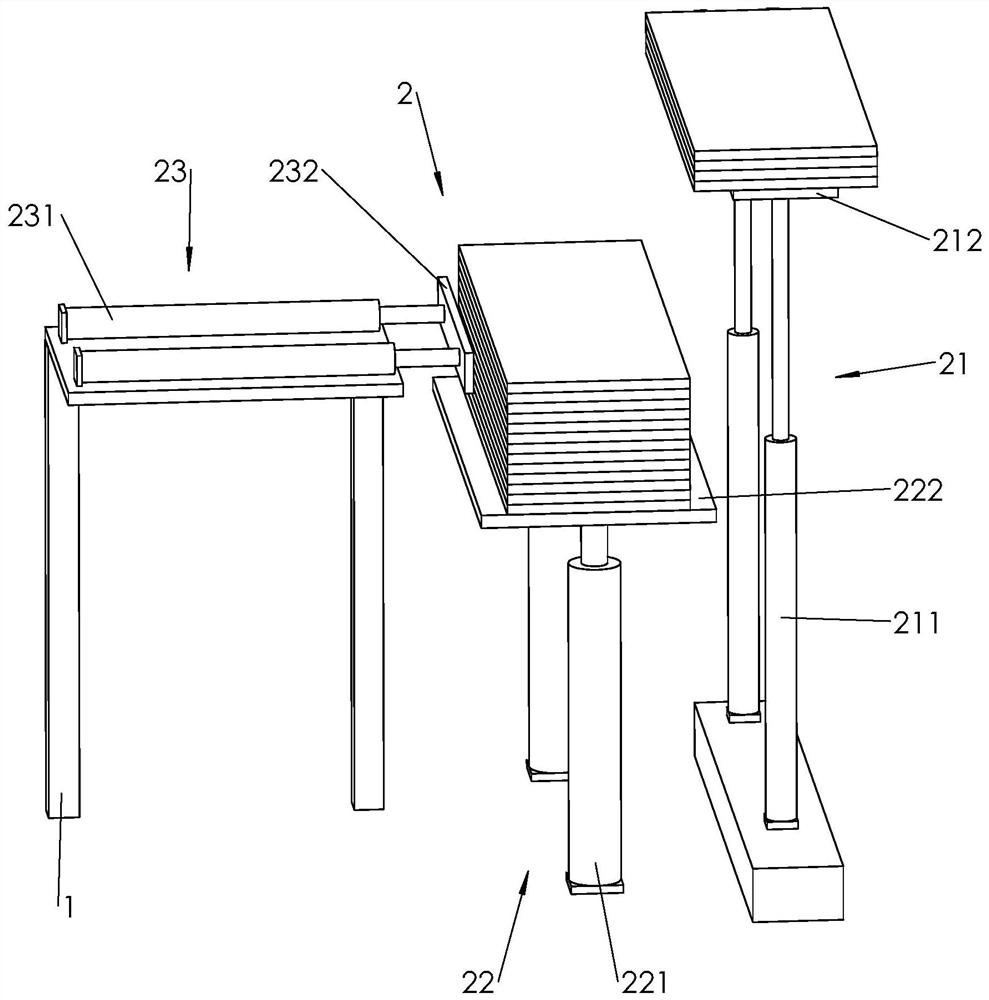 Plate material hole punching device