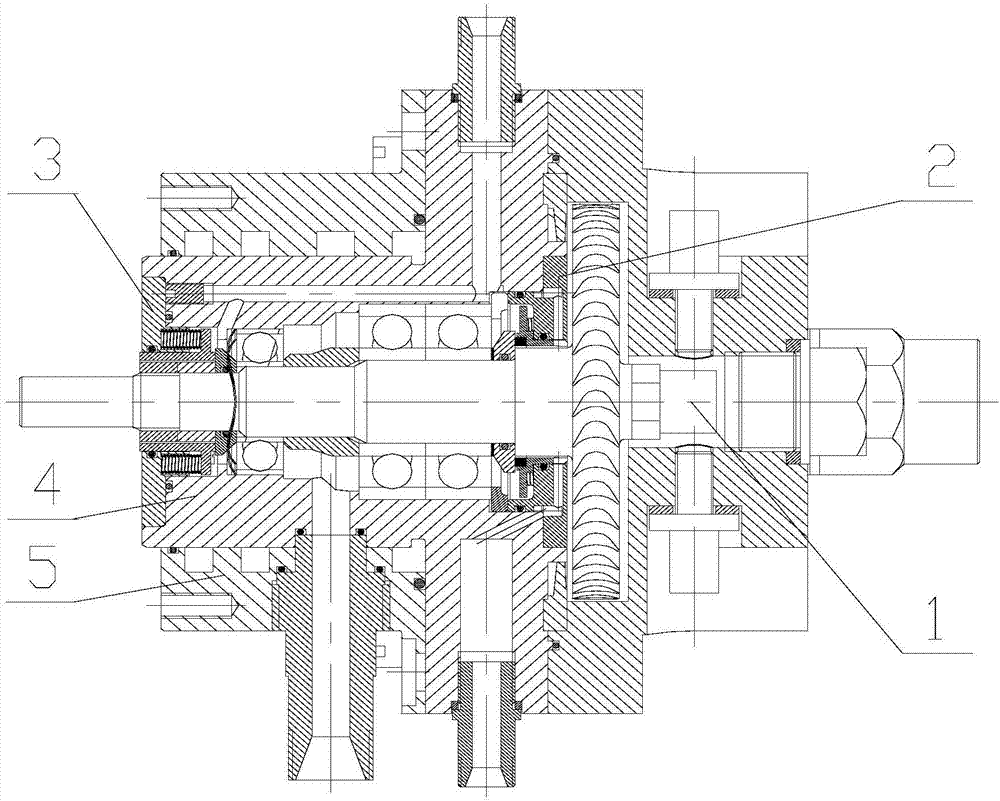 Ultrahigh-speed turbine suitable for high-temperature and high-pressure working medium