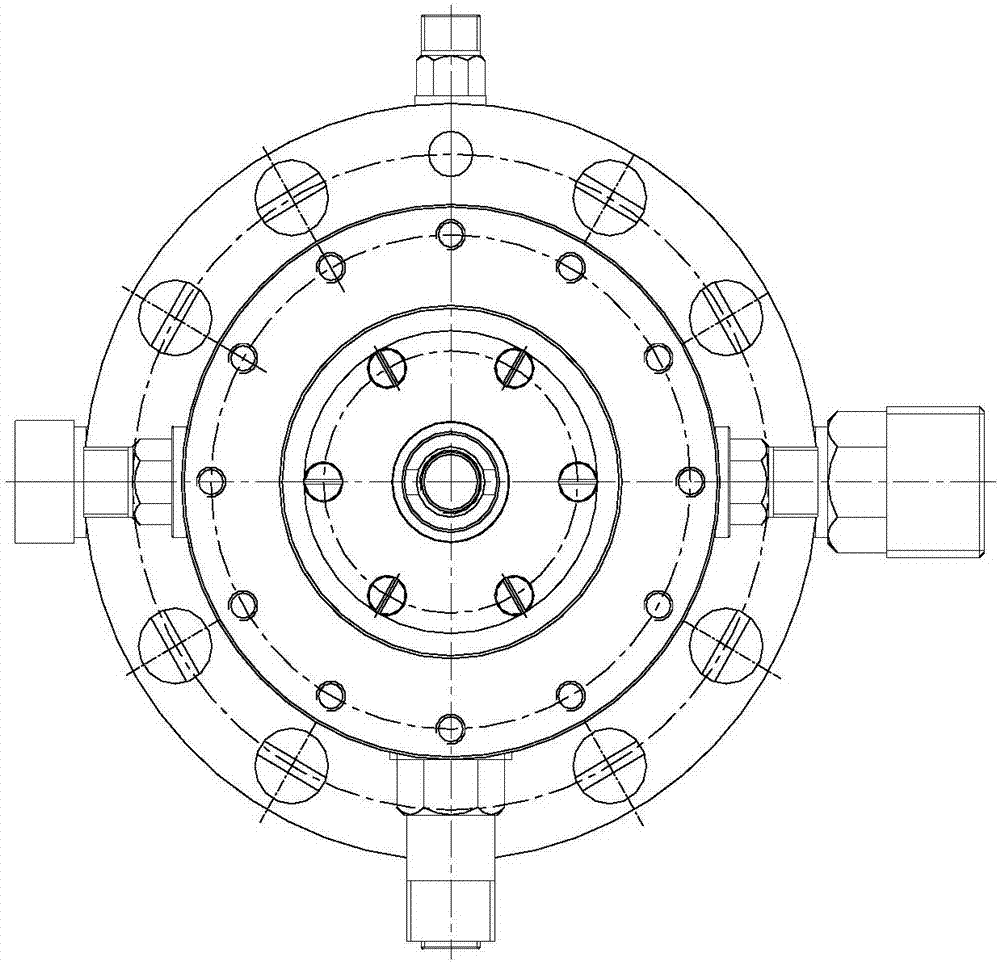 Ultrahigh-speed turbine suitable for high-temperature and high-pressure working medium