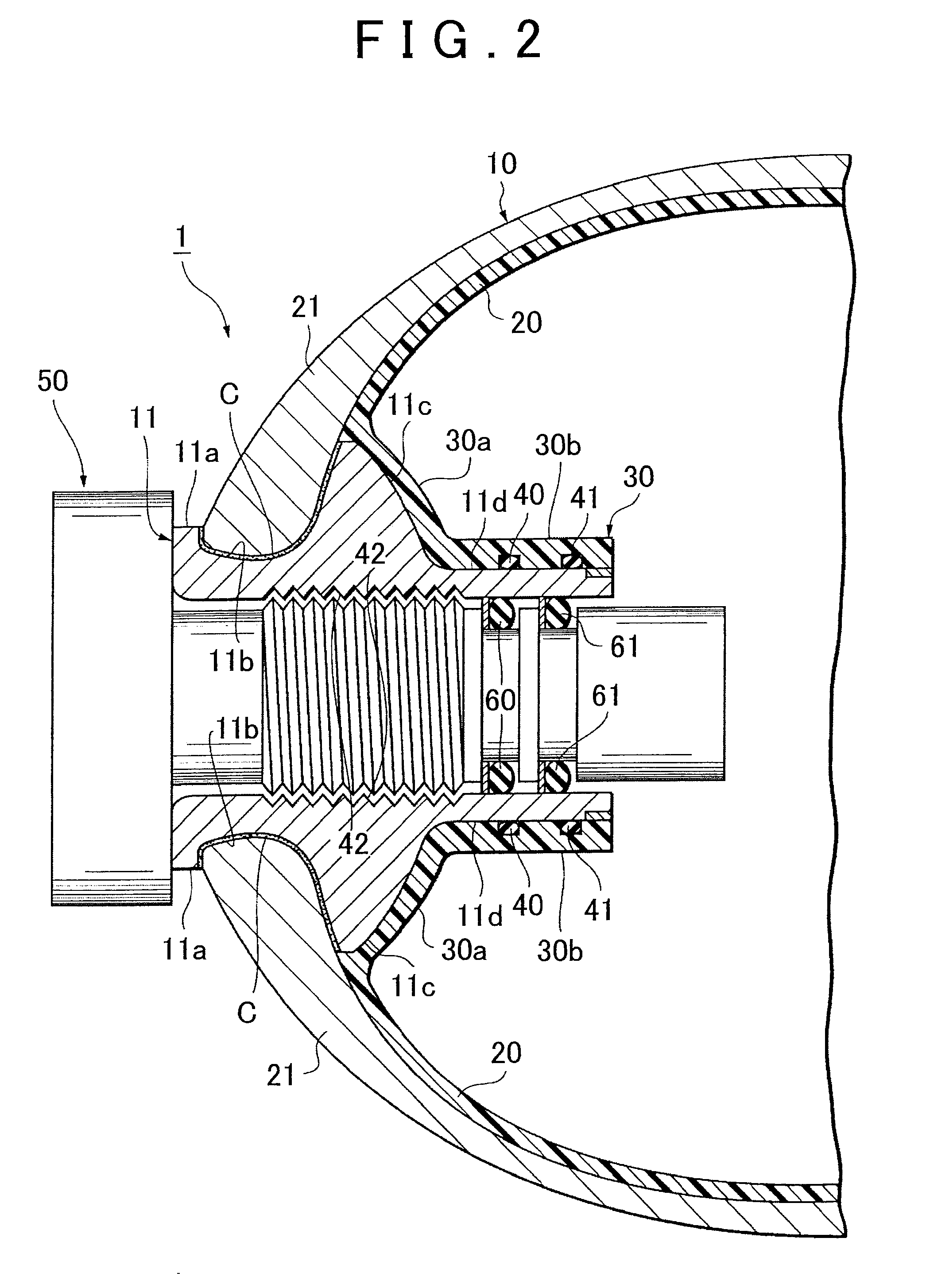 High-pressure tank, method of manufacturing high-pressure tank, and manufacturing equipment of high-pressure tank