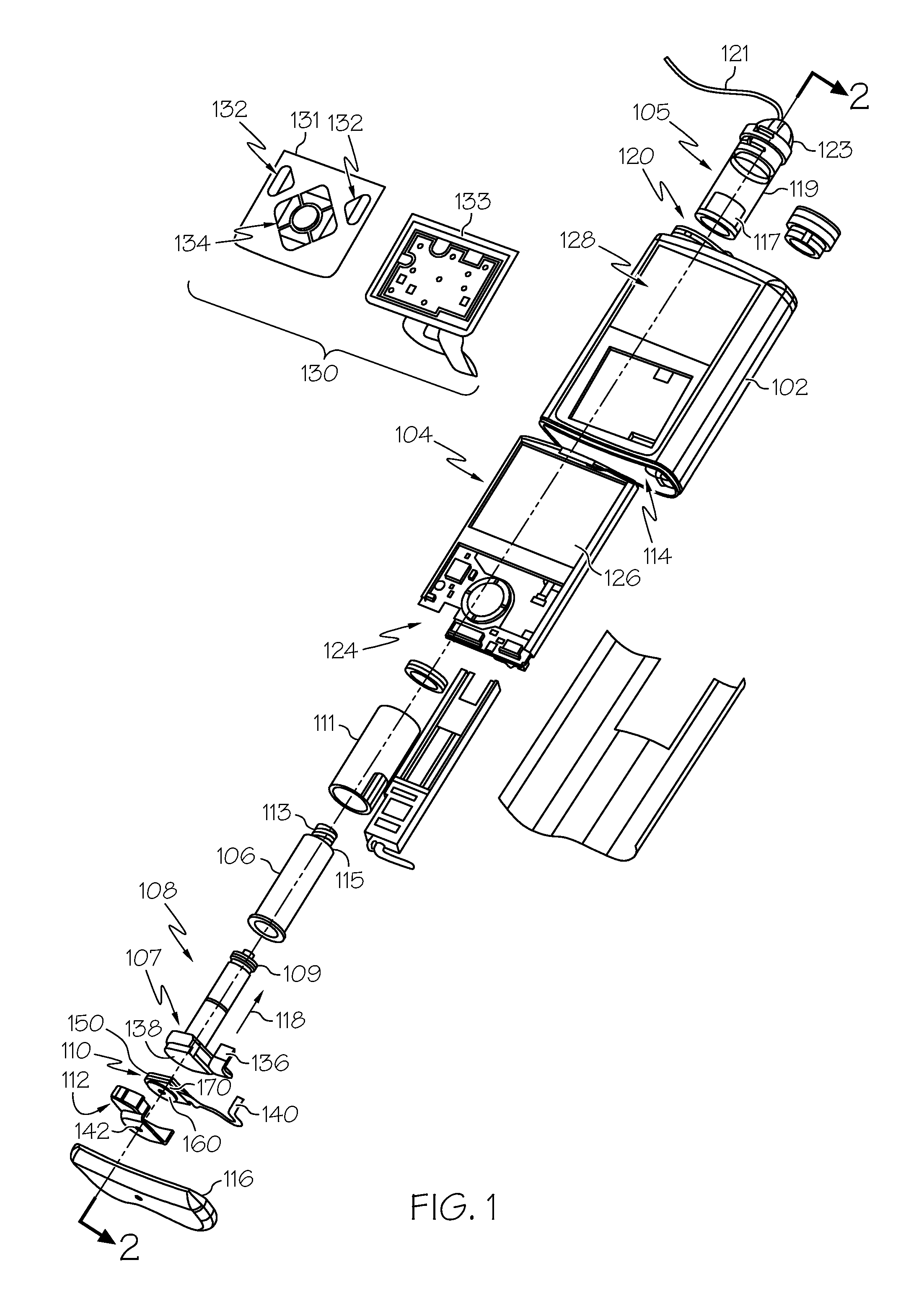 Sensor assembly and medical device incorporating same