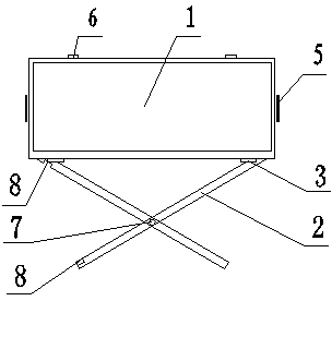 Multifunctional worktable for electric power overhaul