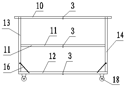 Multifunctional worktable for electric power overhaul