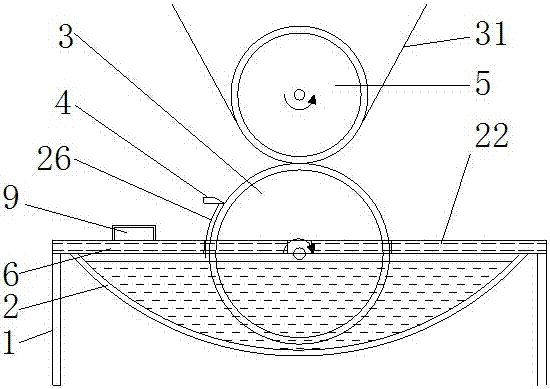 A gravure printing machine equipped with deodorizing mechanism