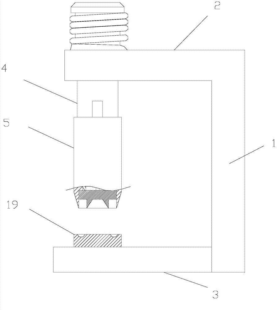 Edge cutting machine for rubber ring