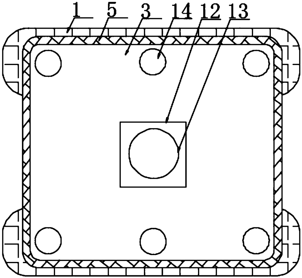 Ocean engineering operating platform and operating method