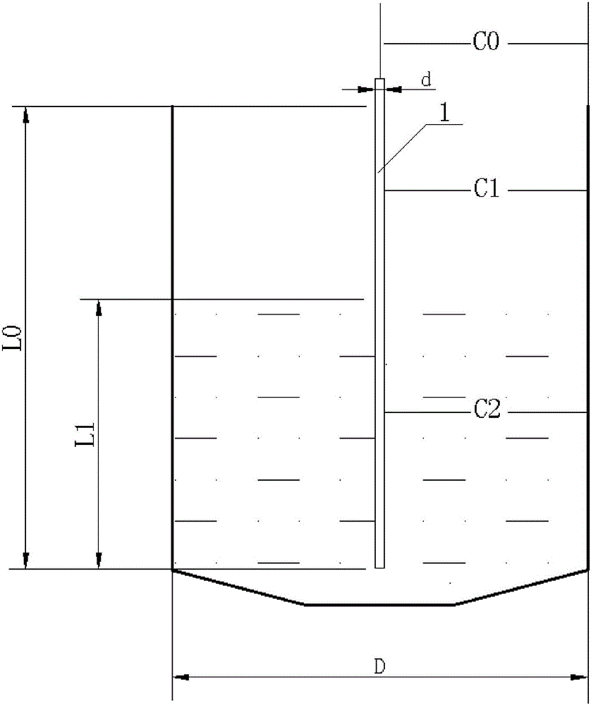 Method and device for detecting material level in material bin