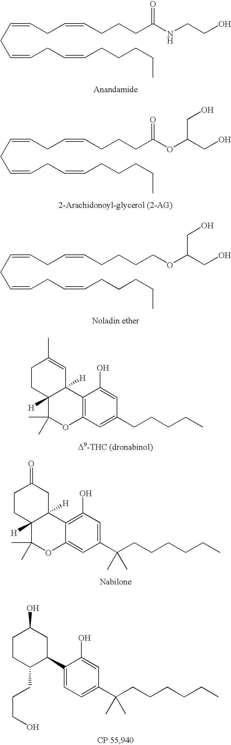 5-aryl-4,5-dihydro-(1H)-pyrazolines as cannabinoid CB1 receptor agonists