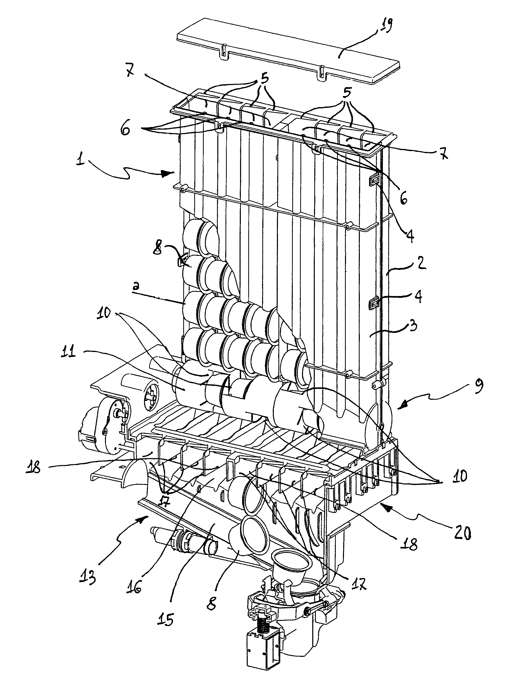 Capsule dispensing apparatus