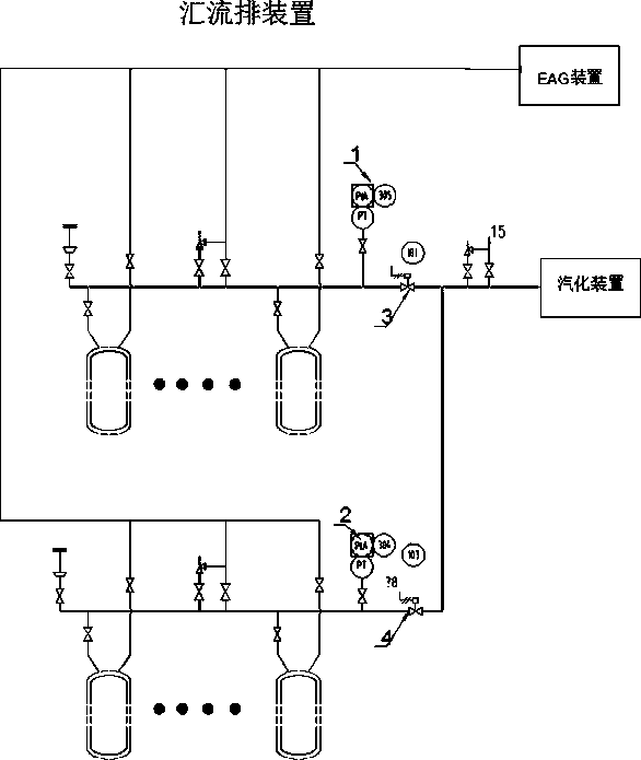 Full-function unattended-operation remote monitoring vaporization pressure-regulating system