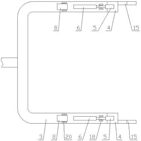 Separation mechanism of wheel chair